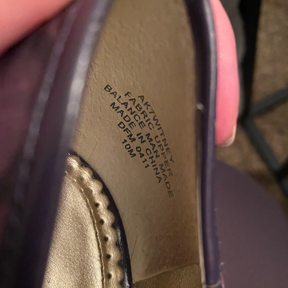 Purple Swirl Anne Klein Size 10 Women’s Heel - Picture 2 of 5